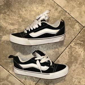 Kids Black and White Sneakers